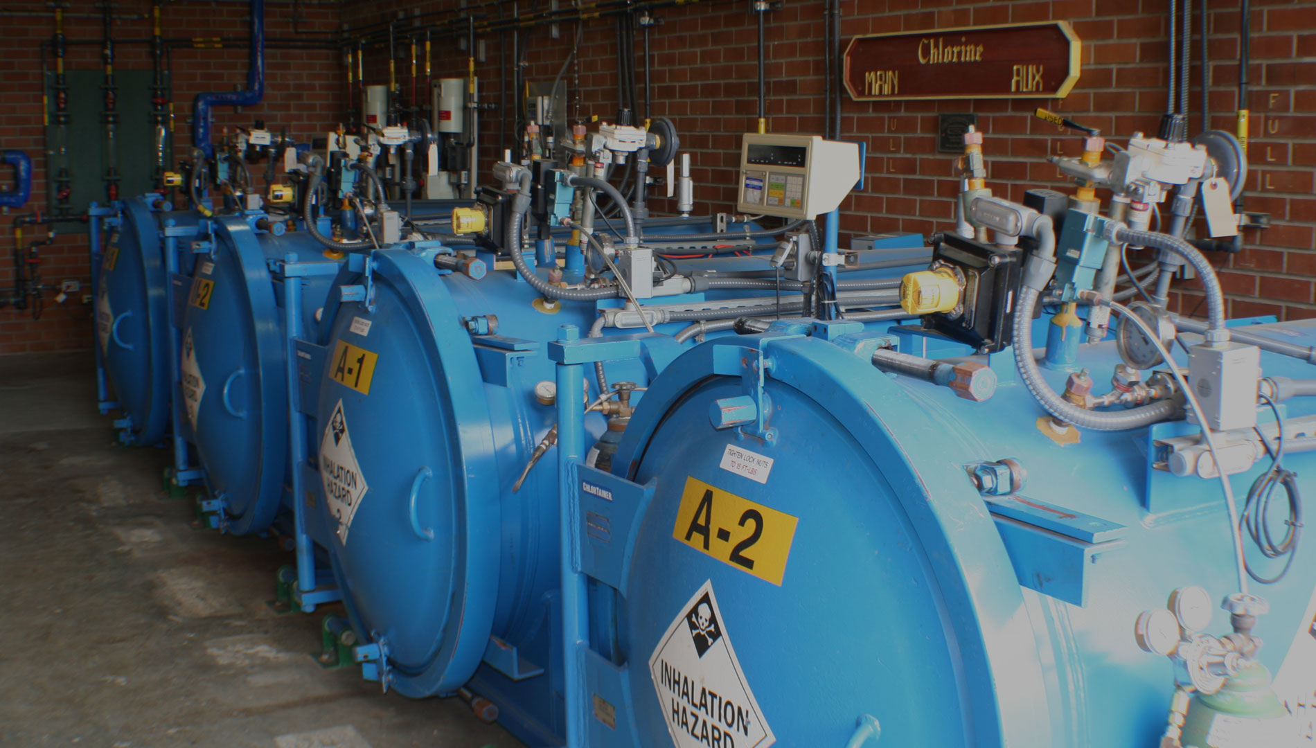 ChlorTainer Chlorine Containment Vessels, Secondary Containment Vessel