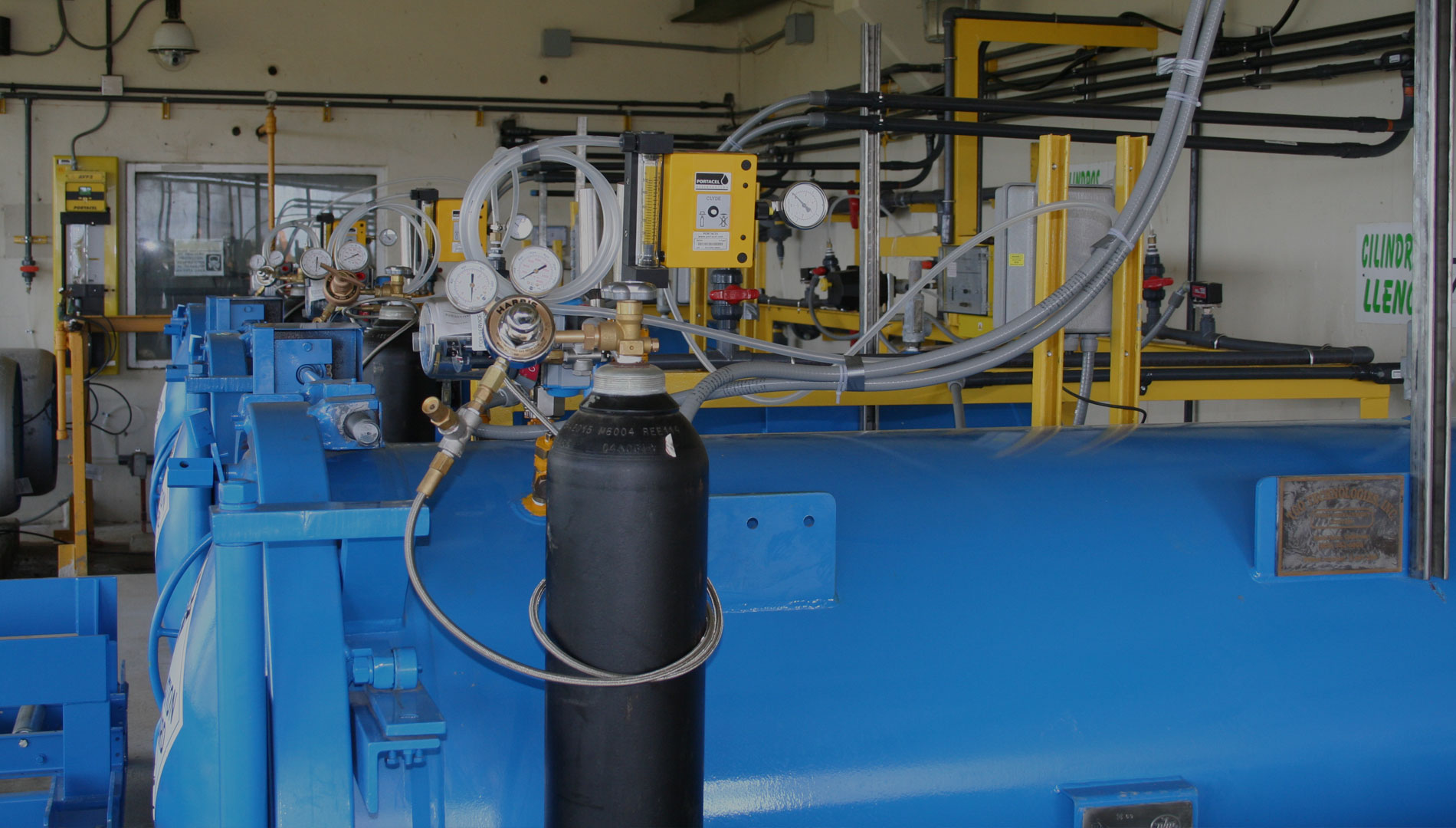 ChlorTainer Chlorine Containment Vessels, Secondary Containment Vessel