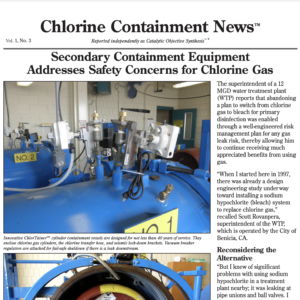 Secondary Containment Equipment Addresses Safety Concerns for Chlorine Gas